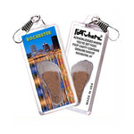 Load image into Gallery viewer, Rochester FootWhere® Souvenir Zipper-Pull. 72 pieces/ 6 assorted styles.