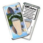 Load image into Gallery viewer, Rio De Janeiro FootWhere® Souvenir Magnets. 6 Piece Set. Made in USA