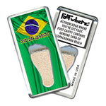 Load image into Gallery viewer, Rio de Janeiro FootWhere® Souvenir Magnet. Made in USA
