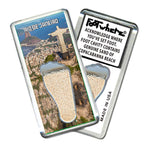 Load image into Gallery viewer, Rio de Janeiro FootWhere® Souvenir Magnet. Made in USA