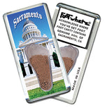 Load image into Gallery viewer, Sacramento FootWhere® Souvenir Magnet. 72 pieces/6 assorted styles.