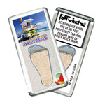 Load image into Gallery viewer, South Beach Miami FootWhere® Souvenir Magnet. 72 pieces/ 6 assorted styles.