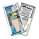 Load image into Gallery viewer, South Beach Miami FootWhere® Souvenir Magnet. 72 pieces/ 6 assorted styles.