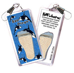 Load image into Gallery viewer, San Diego FootWhere® Souvenir Zipper-Pull. 72 pieces/ 6 assorted styles.