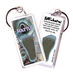Load image into Gallery viewer, Seattle FootWhere® Souvenir Keychain. 72 pieces/ 6 assorted styles.