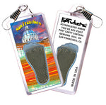 Load image into Gallery viewer, San Francisco FootWhere® Souvenir Zipper-Pulls 6 Piece Set. Made in USA