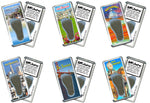 Load image into Gallery viewer, San Francisco FootWhere® Souvenir Magnets. 6 Piece Set. Made in USA