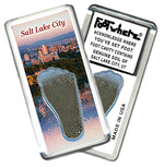 Load image into Gallery viewer, Salt Lake City FootWhere® Souvenir Magnet. 72 pieces/ 6 assorted styles.