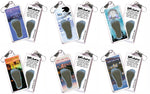 Load image into Gallery viewer, Salt Lake City FootWhere® Souvenir Zipper-Pull. 72 pieces/ 6 assorted styles.