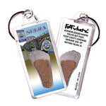 Load image into Gallery viewer, Selma FootWhere® Souvenir Keychains. 72 pieces/6 assorted styles.