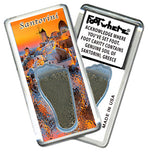 Load image into Gallery viewer, Santorini FootWhere® Souvenir Fridge Magnets. 6 Piece Set. Made in USA