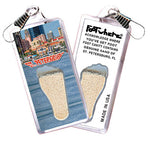 Load image into Gallery viewer, St. Pertersburg FootWhere® Souvenir Zipper-Pull. 72 pieces/6 assorted styles.