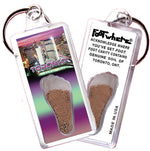 Load image into Gallery viewer, Toronto FootWhere® Souvenir Keychain. 72 pieces/6 assorted styles.