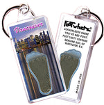 Load image into Gallery viewer, Vancouver FootWhere® Souvenir Keychains. 6 Piece Set. Made in USA