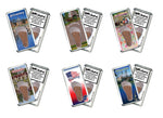 Load image into Gallery viewer, Williamsburg, VA FootWhere® Souvenir Magnet. 72 pieces/6 assorted styles.