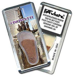 Load image into Gallery viewer, Cincinnati FootWhere® Souvenir Magnet. Made in USA-FootWhere® Souvenirs