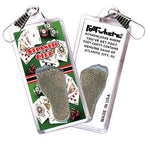Load image into Gallery viewer, Atlantic City FootWhere® Souvenir Zipper-Pull. Made in USA-FootWhere® Souvenirs