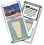 Load image into Gallery viewer, Anguilla FootWhere® Souvenir Fridge Magnet Made in USA-FootWhere® Souvenirs