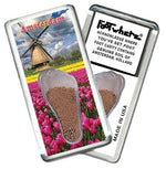 Load image into Gallery viewer, Amsterdam FootWhere® Souvenir Fridge Magnet. Made in USA-FootWhere® Souvenirs