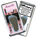 Load image into Gallery viewer, Amarillo FootWhere® Souvenir Fridge Magnets. 6 Piece Set. Made in USA-FootWhere® Souvenirs