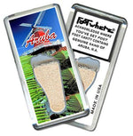 Load image into Gallery viewer, Aruba, N.A. FootWhere® Souvenir Magnet. Made in USA-FootWhere® Souvenirs