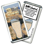 Load image into Gallery viewer, Athens, Greece FootWhere® Souvenir Fridge Magnet. Made in USA-FootWhere® Souvenirs