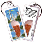 Load image into Gallery viewer, Atlanta FootWhere® Souvenir Keychain. Made in USA-FootWhere® Souvenirs
