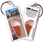 Load image into Gallery viewer, Atlanta FootWhere® Souvenir Keychains. 6 Piece Set. Made in USA-FootWhere® Souvenirs