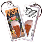 Load image into Gallery viewer, Atlanta FootWhere® Souvenir Keychain. Made in USA-FootWhere® Souvenirs