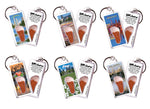 Load image into Gallery viewer, Atlanta FootWhere® Souvenir Keychains. 6 Piece Set. Made in USA-FootWhere® Souvenirs
