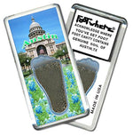 Load image into Gallery viewer, Austin FootWhere® Souvenir Fridge Magnets. 6 Piece Set. Made in USA-FootWhere® Souvenirs