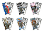 Load image into Gallery viewer, Amarillo FootWhere® Souvenir Fridge Magnets. 6 Piece Set. Made in USA-FootWhere® Souvenirs