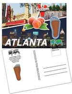 Load image into Gallery viewer, Atlanta FootWhere® Souvenir Postcard-FootWhere® Souvenirs