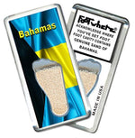 Load image into Gallery viewer, Bahamas FootWhere® Souvenir Fridge Magnets. 6 Piece Set. Made in USA-FootWhere® Souvenirs
