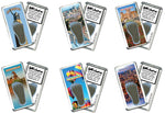 Load image into Gallery viewer, Birmingham FootWhere® Souvenir Fridge Magnets. 6 Piece Set. Made in USA-FootWhere® Souvenirs