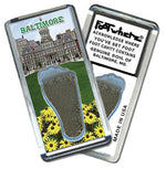 Load image into Gallery viewer, Baltimore FootWhere® Souvenir Fridge Magnets. 6 Piece Set. Made in USA-FootWhere® Souvenirs