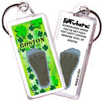 Load image into Gallery viewer, Boston FootWhere® Souvenir Key Chain. Made in USA-FootWhere® Souvenirs