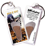 Load image into Gallery viewer, Boise FootWhere® Souvenir Key Chain. Made in USA-FootWhere® Souvenirs