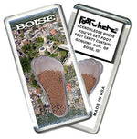 Load image into Gallery viewer, Boise FootWhere® Souvenir Fridge Magnet. Made in USA-FootWhere® Souvenirs