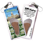 Load image into Gallery viewer, Boise FootWhere® Souvenir Zipper-Pulls. 6 Piece Set. Made in USA-FootWhere® Souvenirs
