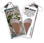 Load image into Gallery viewer, Boise FootWhere® Souvenir Zipper-Pulls. 6 Piece Set. Made in USA-FootWhere® Souvenirs