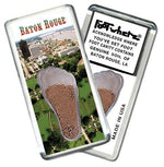 Load image into Gallery viewer, Baton Rouge FootWhere® Souvenir Fridge Magnets. 6 Piece Set. Made in USA-FootWhere® Souvenirs