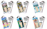 Load image into Gallery viewer, Boca Raton FootWhere® Souvenir Zipper-Pulls. 6 Piece Set. Made in USA-FootWhere® Souvenirs
