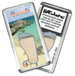 Load image into Gallery viewer, Bermuda FootWhere® Souvenir Fridge Magnets. 6 Piece Set. Made in USA-FootWhere® Souvenirs