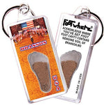 Load image into Gallery viewer, Branson FootWhere® Souvenir Keychain. Made in USA-FootWhere® Souvenirs