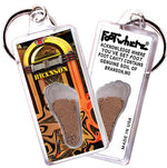 Load image into Gallery viewer, Branson FootWhere® Souvenir Keychains. 6 Piece Set. Made in USA-FootWhere® Souvenirs