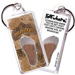 Load image into Gallery viewer, Branson FootWhere® Souvenir Keychain. Made in USA-FootWhere® Souvenirs