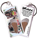 Load image into Gallery viewer, Branson FootWhere® Souvenir Keychain. Made in USA-FootWhere® Souvenirs