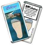 Load image into Gallery viewer, Biloxi FootWhere® Souvenir Fridge Magnets. 6 Piece Set. Made in USA-FootWhere® Souvenirs