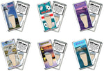 Load image into Gallery viewer, Biloxi FootWhere® Souvenir Fridge Magnets. 6 Piece Set. Made in USA-FootWhere® Souvenirs
